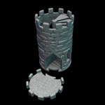 The Dice Tower Insert I Mythic Mug Insert | Dice Shaker/Tumbler I Travel Dice Storage