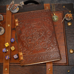 DnD Leather Notebook Back