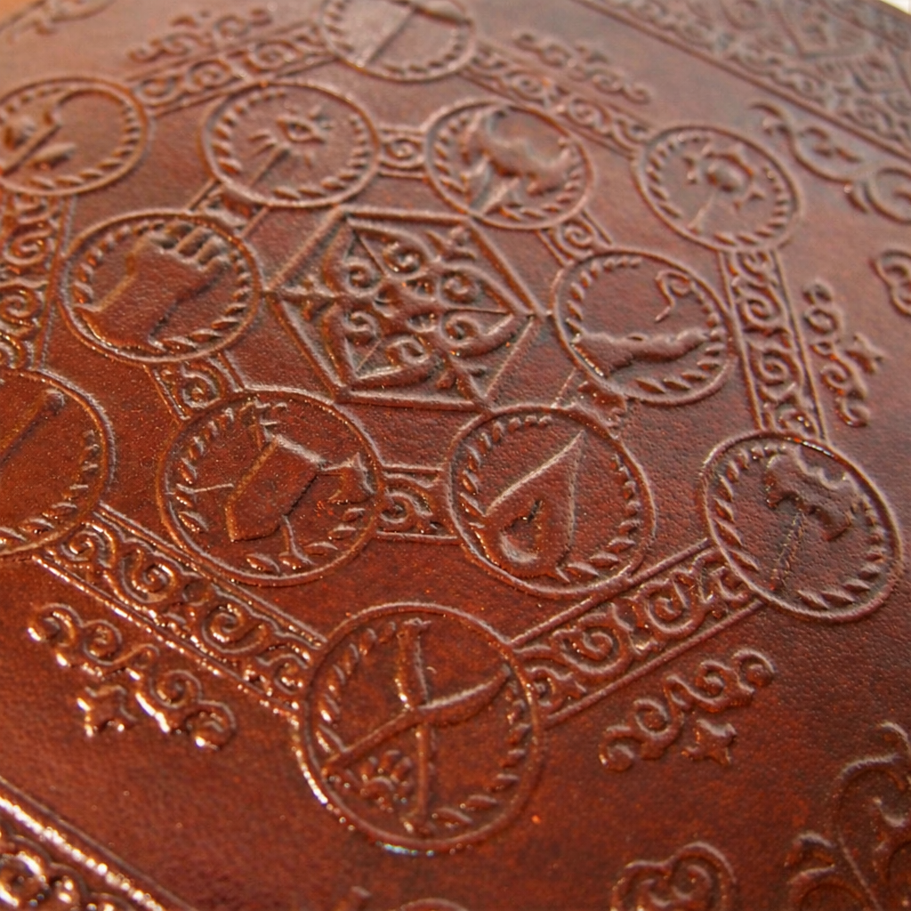 DnD Leather Notebook Close