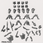 Woodland Animal Folk Multipart Kits - Resin Miniatures for DnD | Tabletop Gaming