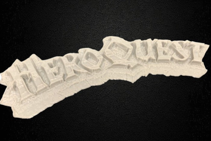 HeroQuest Board Game Sign - Hero Quest Logo/ D&D/RPG