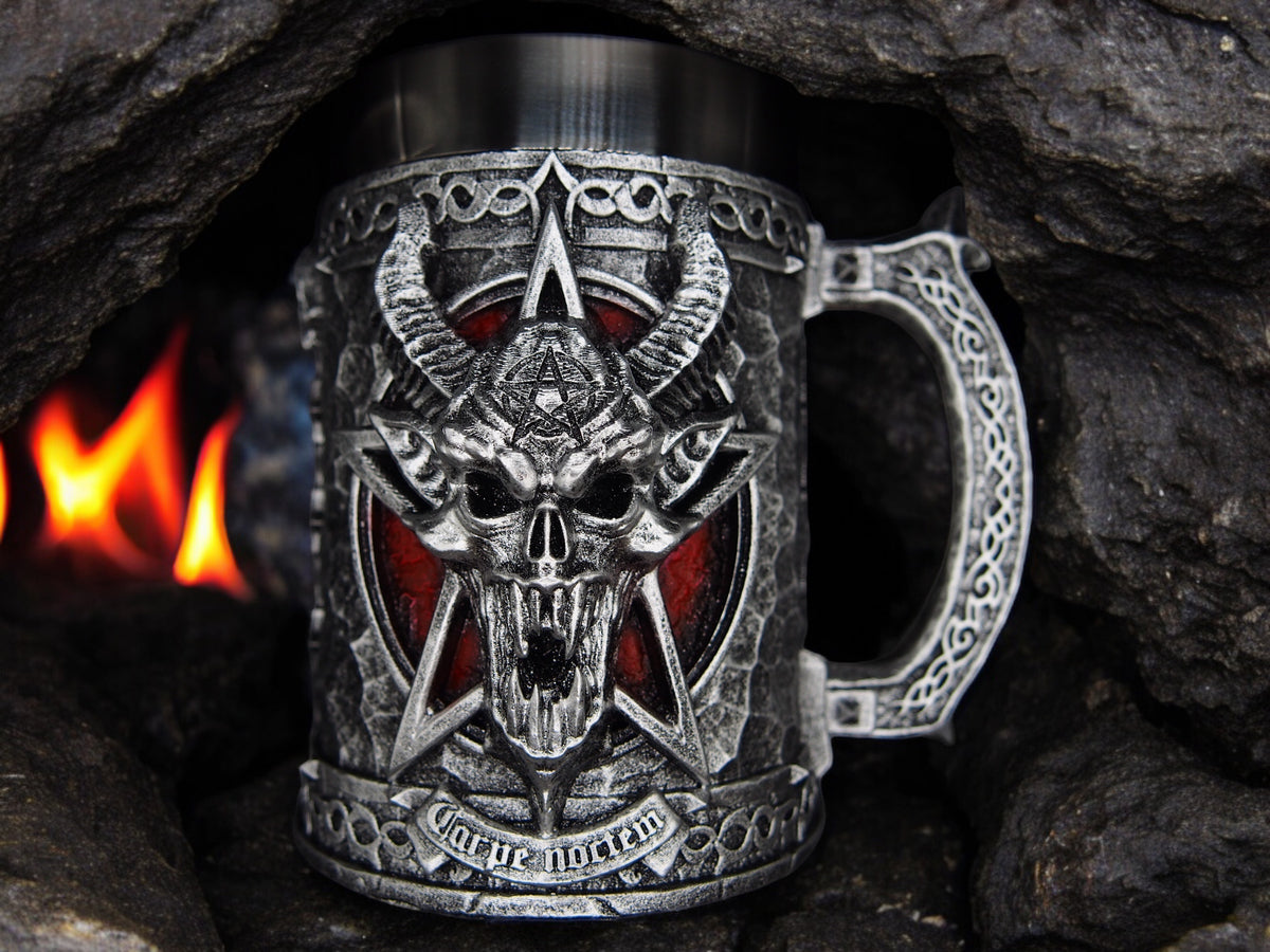 Demon Summoner Occult Tankard Mug Beer Stein 20oz / 600ml