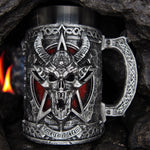 Dungeon Master Tankard "The Demon Summoner Edition" Unique Hand-Painted Tankard