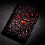 Dragon Eye Notebook 3D Embossed A5 | Dnd Journal | Sketchbook | Diary