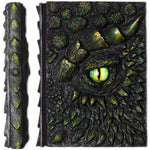 Dragon Eye Notebook 3D Embossed A5 | Dnd Journal | Sketchbook | Diary