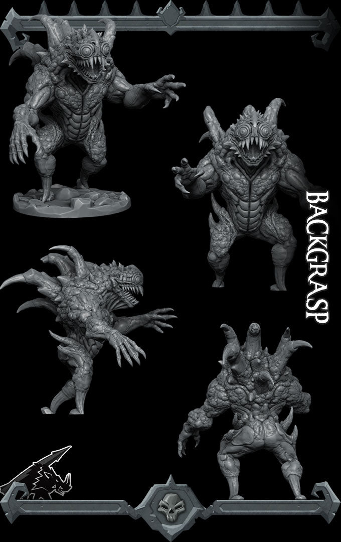 BACKGRASP - Miniature | Dungeons and dragons | Cthulhu | Pathfinder | War Gaming