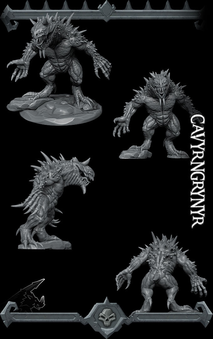 CAVYRNGRYNYR - Miniature | Dungeons and dragons | Cthulhu | Pathfinder | War Gaming