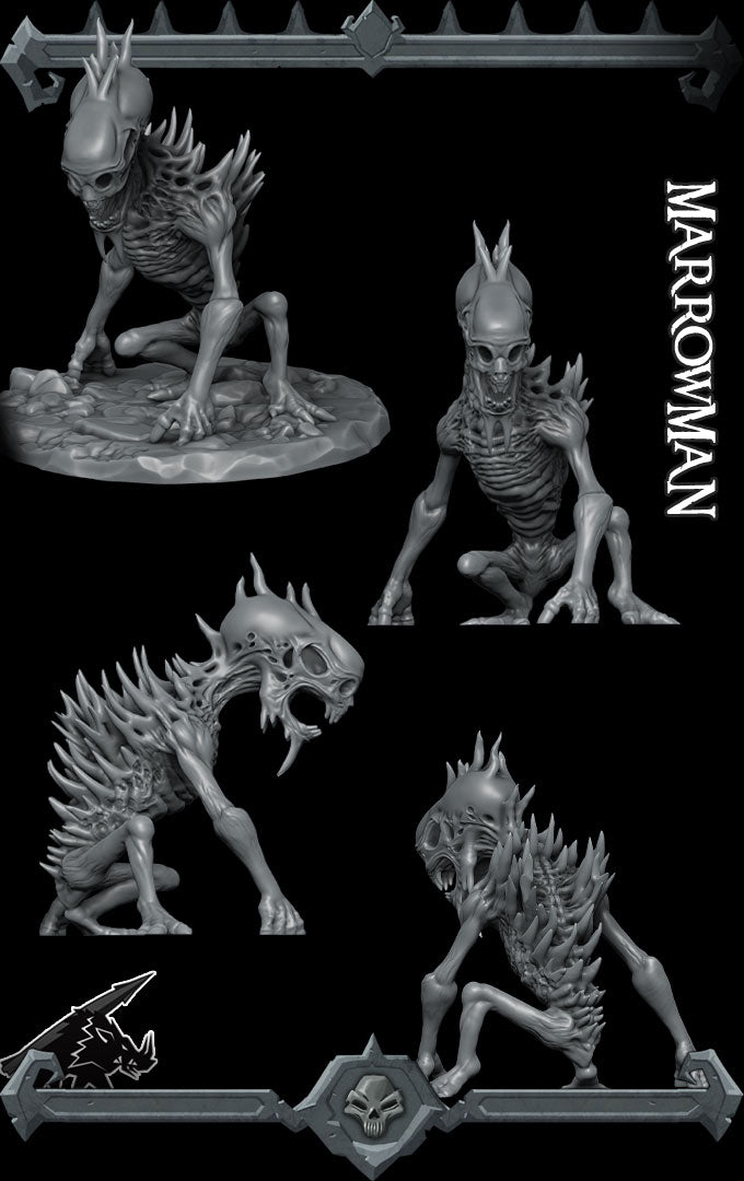 MARROWMAN - Miniature | Dungeons and dragons | Cthulhu | Pathfinder | War Gaming