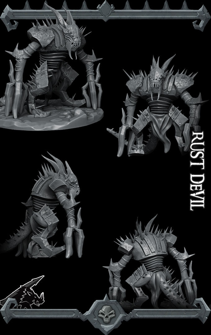 RUST DEVIL - Dungeons and dragons | Cthulhu | Pathfinder | War Gaming| Miniature Model