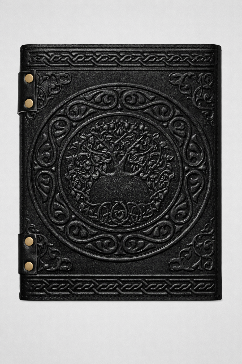 Miskatonic University Notebook Black Back