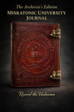 Miskatonic University Notebook Hero