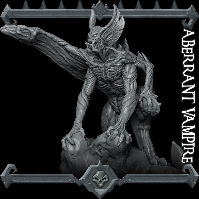 ABERRANT VAMPIRE - Miniature -All Sizes | Dungeons and Dragons | Pathfinder | War Gaming