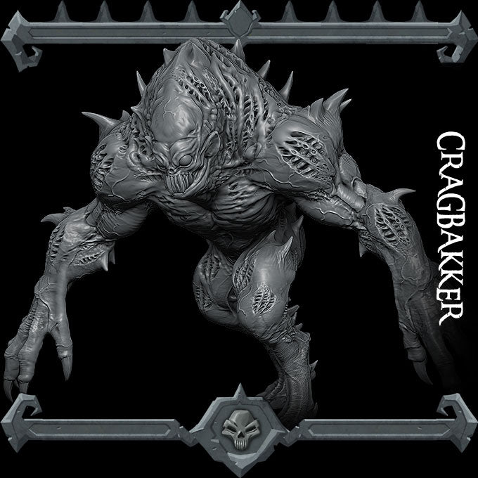 CRAGBAKKER - Miniature | Dungeons and dragons | Cthulhu | Pathfinder | War Gaming