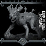 DEMON FLESH MONGREL - Miniature -All Sizes | Dungeons and Dragons | Pathfinder | War Gaming