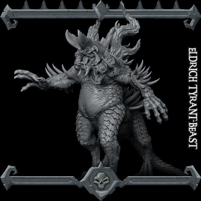 ELDRITCH TYRANT-BEAST - Miniature | All Sizes | Dungeons and Dragons | Pathfinder | War Gaming