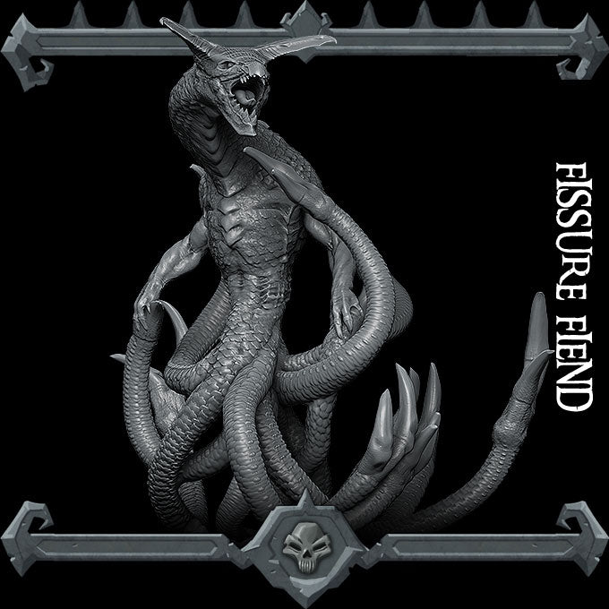 FISSURE FIEND - Miniature | Dungeons and dragons | Cthulhu | Pathfinder | War Gaming