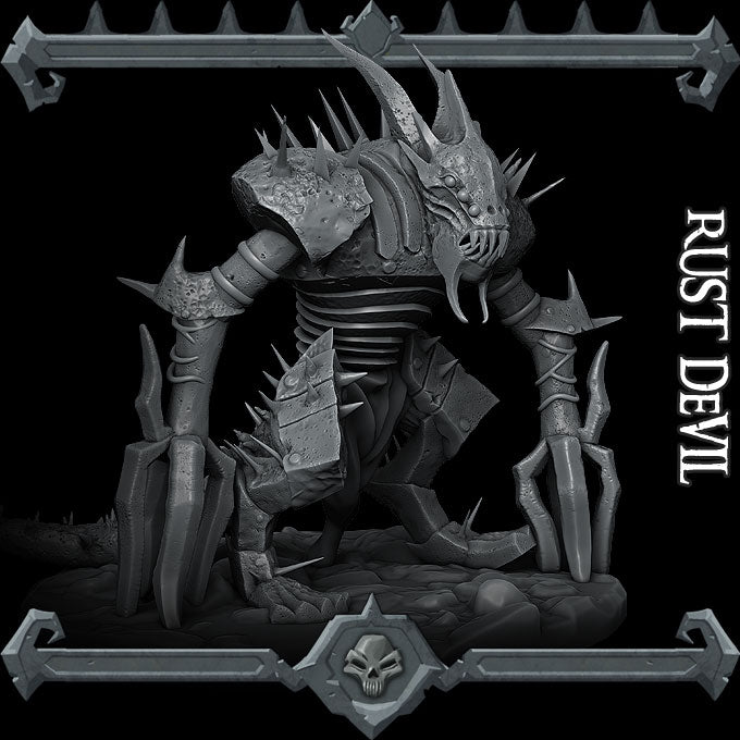 RUST DEVIL - Dungeons and dragons | Cthulhu | Pathfinder | War Gaming| Miniature Model