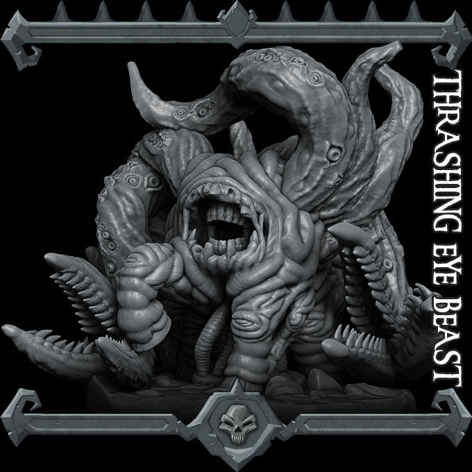 THRASHING EYE BEAST - Miniature | Dungeons and dragons | Cthulhu | Pathfinder | War Gaming
