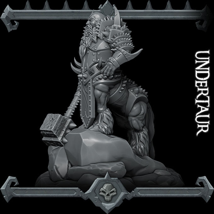 UNDERTAUR - Miniature | All Sizes | Dungeons and Dragons | Pathfinder | War Gaming
