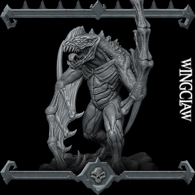 WINGCLAW - Miniature | Dungeons and dragons | Cthulhu | Pathfinder | War Gaming