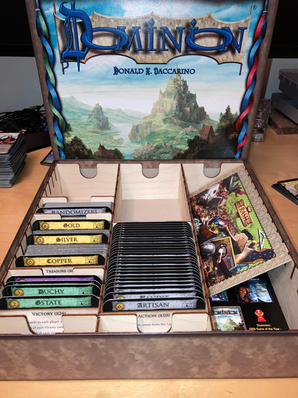 Dominion Card Game Dividers - Complete Set