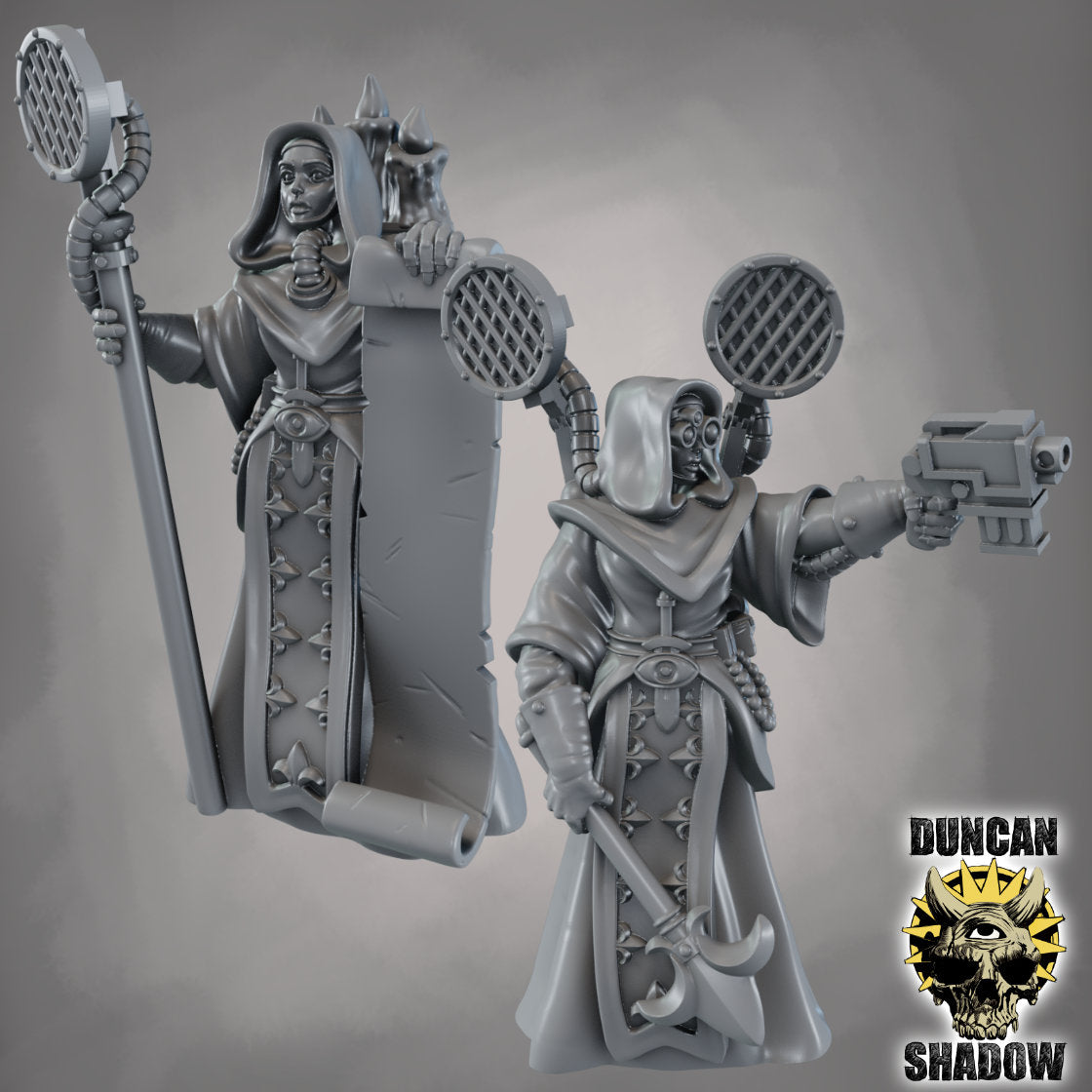 Sisters Resin 3D Models for Dungeons & Dragons & Board RPGs
