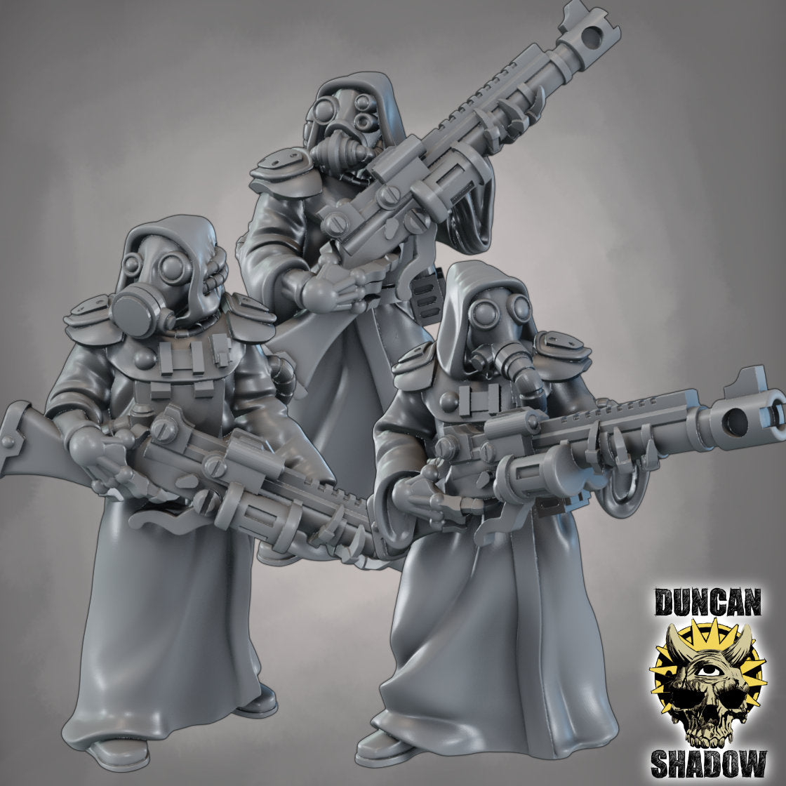 Mechanics Of Mars x 3 Miniatures for DnD | Tabletop Gaming I Pathfinder I War Gaming