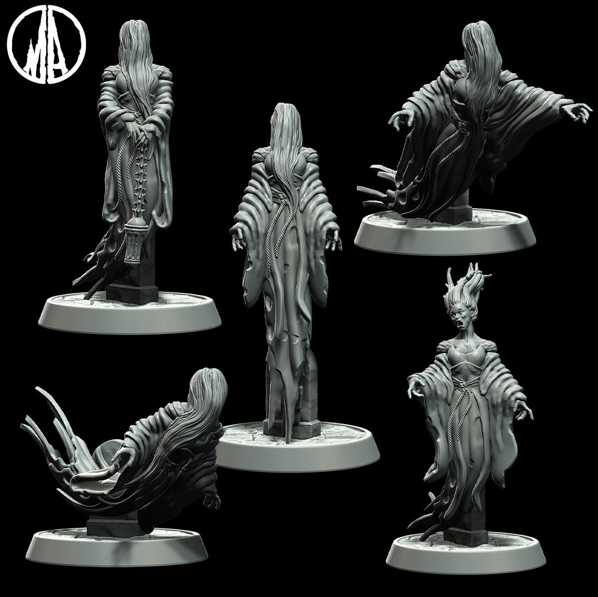 Banshee | 32mm Scale Resin Model | From the Lost Souls Collection