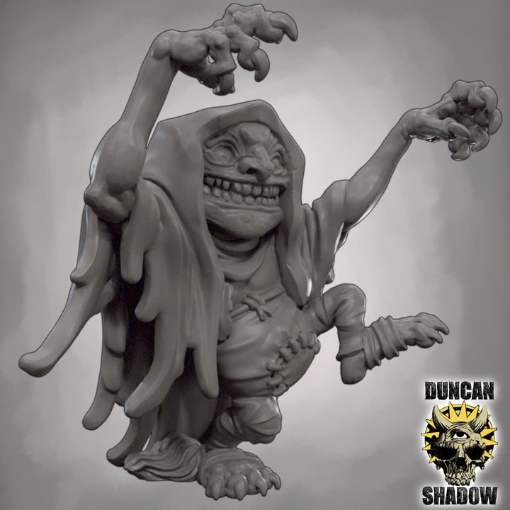 Boggart Vaesen - Resin Miniature for DnD & Tabletop Games | 28mm/32mm