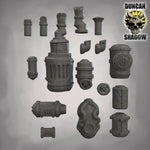 Boilers Kit Bashing parts - Resin Mini | DnD & Tabletop | 28mm