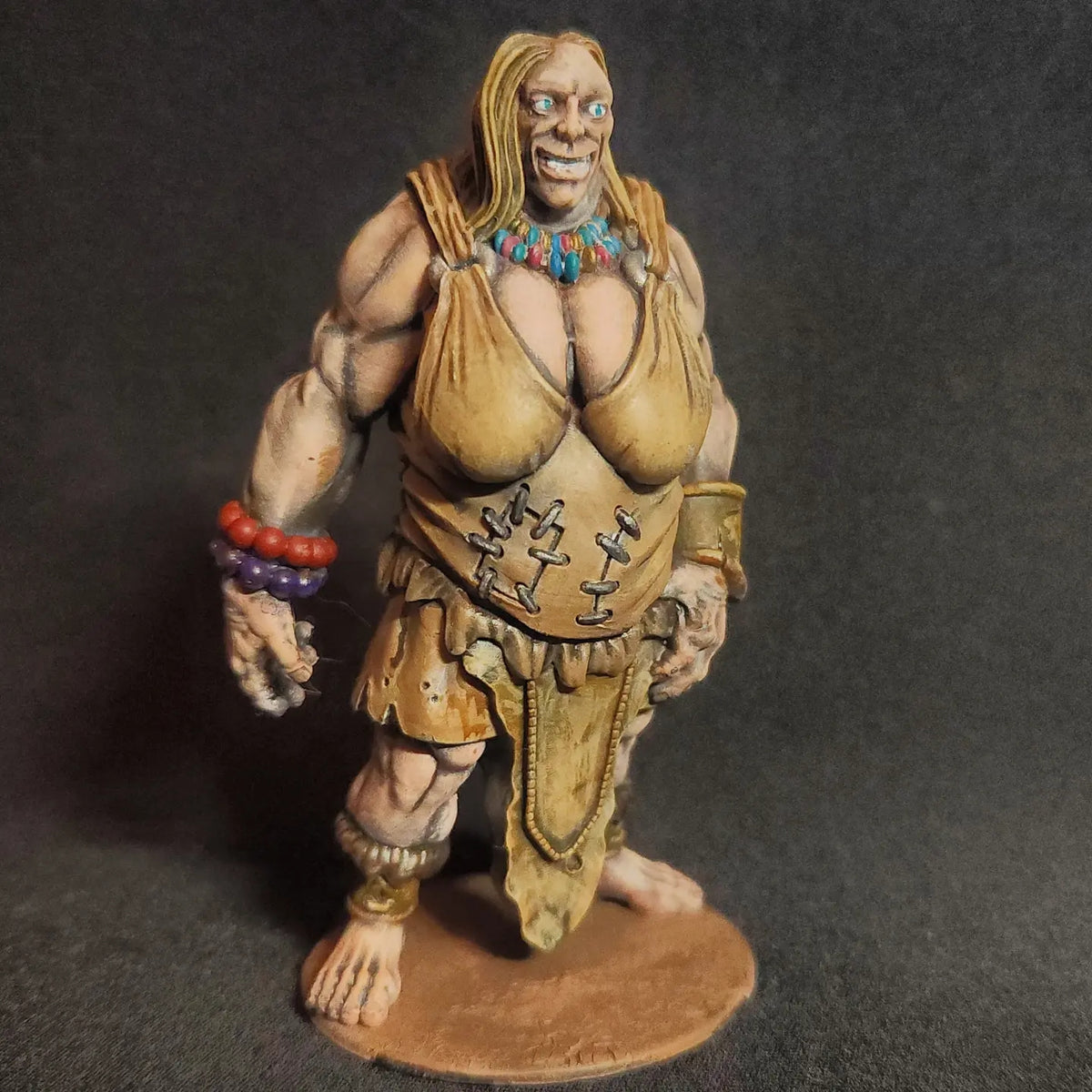 Female Hill Giant Resin Miniature Model for DnD | Tabletop Gaming