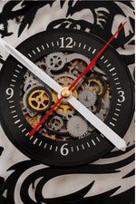 12" Dungeons & Dragons Themed Vinyl RecordClock I With or Without Backlights
