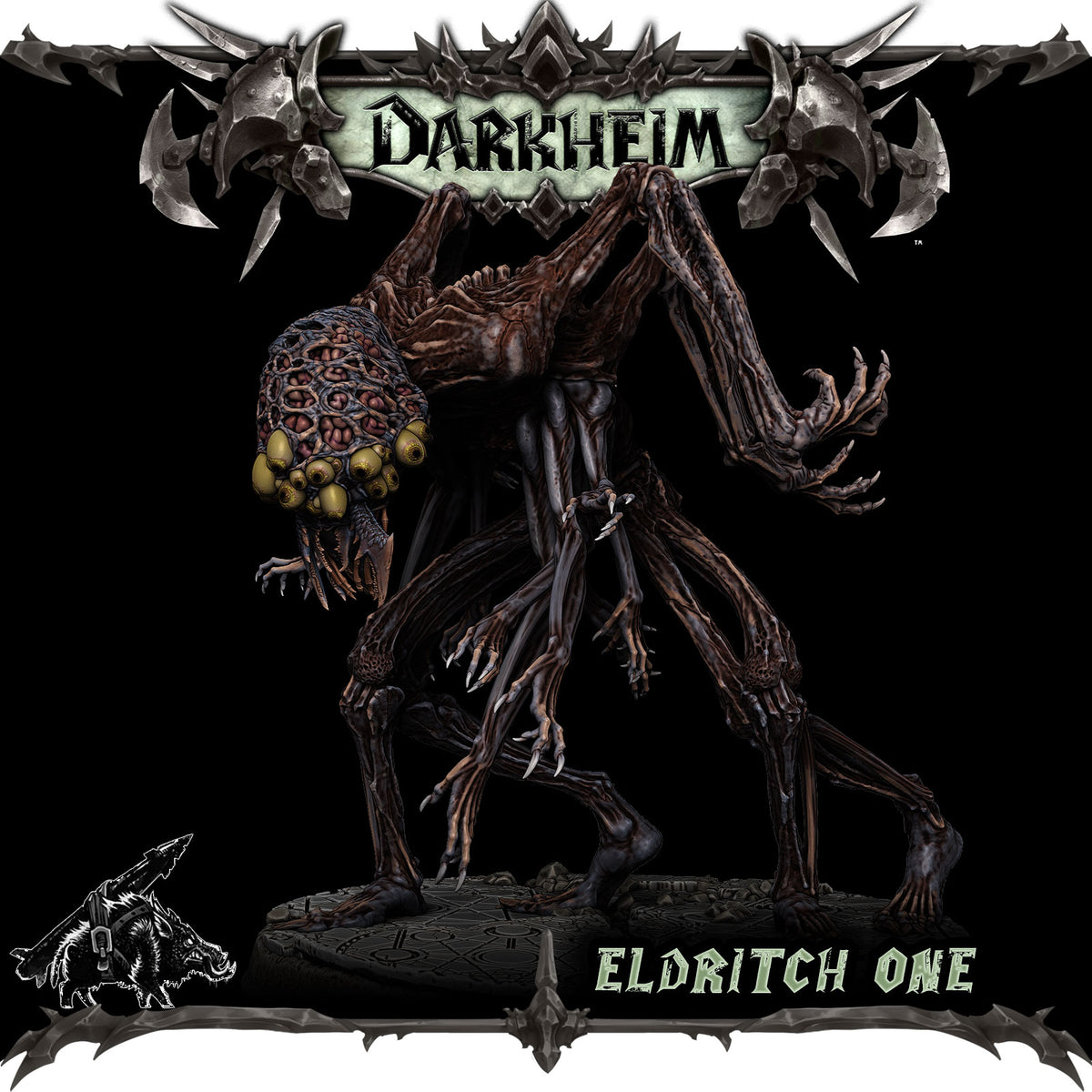 ELDRITCH ONE Model Kit - RPG DARKHEIM COLLECTION | Dungeons and Dragons | Pathfinder | Epic Miniatures l Grimdark
