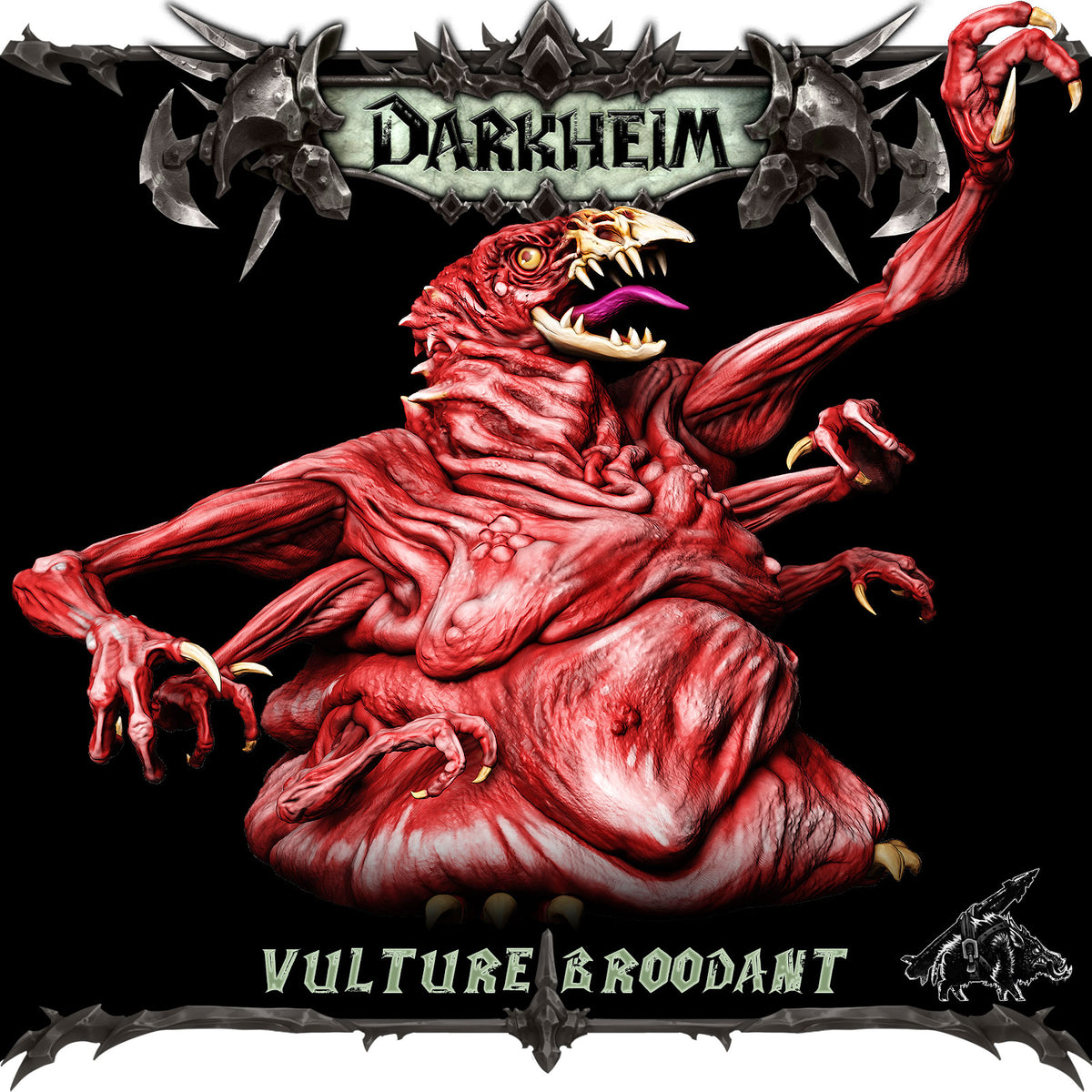 VULTURE BROODANT - RPG DARKHEIM COLLECTION | Dungeons and Dragons | Pathfinder | Epic Miniatures l 3D Printed Resin Miniatures l Grimdark