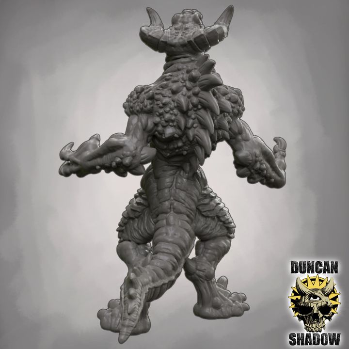 Death Draco 2 Project G.E.O.F.F - Resin Mini | DnD & Tabletop | 28mm