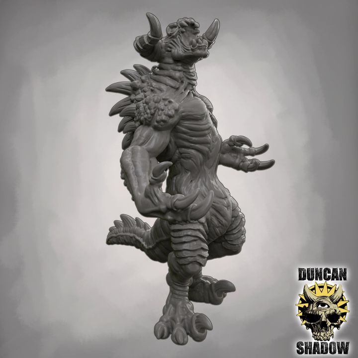 Death Draco 2 Project G.E.O.F.F - Resin Mini | DnD & Tabletop | 28mm