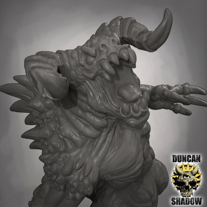Death Draco 2 Project G.E.O.F.F - Resin Mini | DnD & Tabletop | 28mm