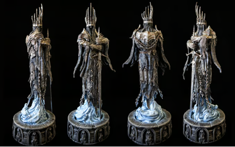 Forgotten Ancients - Cyndea, Cerebus and The Forsaken | 9-11 Inch Resin Model Miniatures