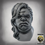 Fat Woman Bust - Display Bust | 1:4 Scale (~70mm)