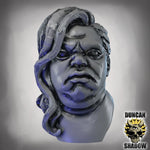Fat Woman Bust - Display Bust | 1:4 Scale (~70mm)