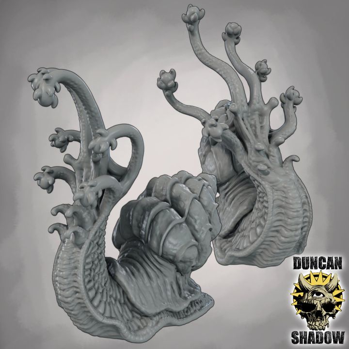 Flail Snails - Resin Miniature for DnD & Tabletop Games | 28mm/32mm