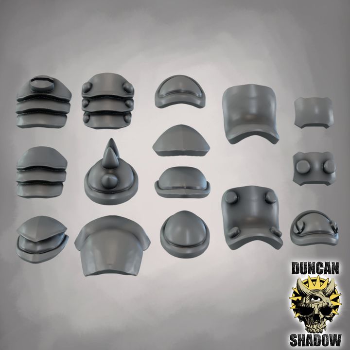 Goblin Armour, Kit Bashing parts - Resin Mini | DnD & Tabletop | 28mm