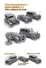 High Speed Horror - 1930's Vehicles/Cars Diorama: RPG & Tabletop Board Games