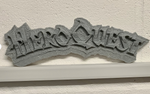 HeroQuest Board Game Sign - Hero Quest Logo/ D&D/RPG