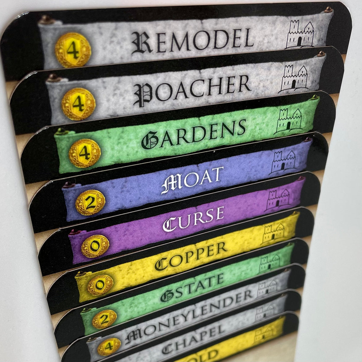 Dominion Card Game Dividers - Complete Set