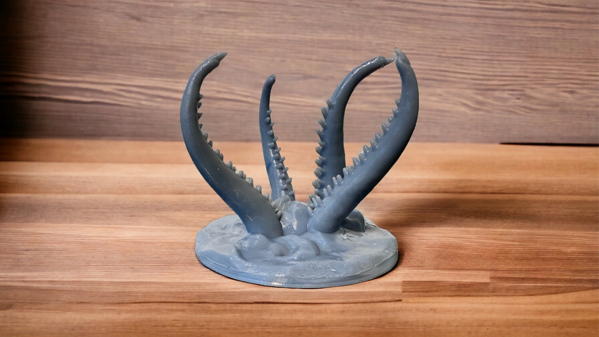 Tentacles! Cthulhu / D&D - Resin (War-game Miniature) Arkham Horror - Lovecraft, Deep One, Old One, Kraken
