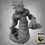 Merrow with Daggers - Resin Mini | DnD & Tabletop | 28mm