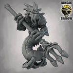 Merrow with Tridents - Resin Mini | DnD & Tabletop | 28mm