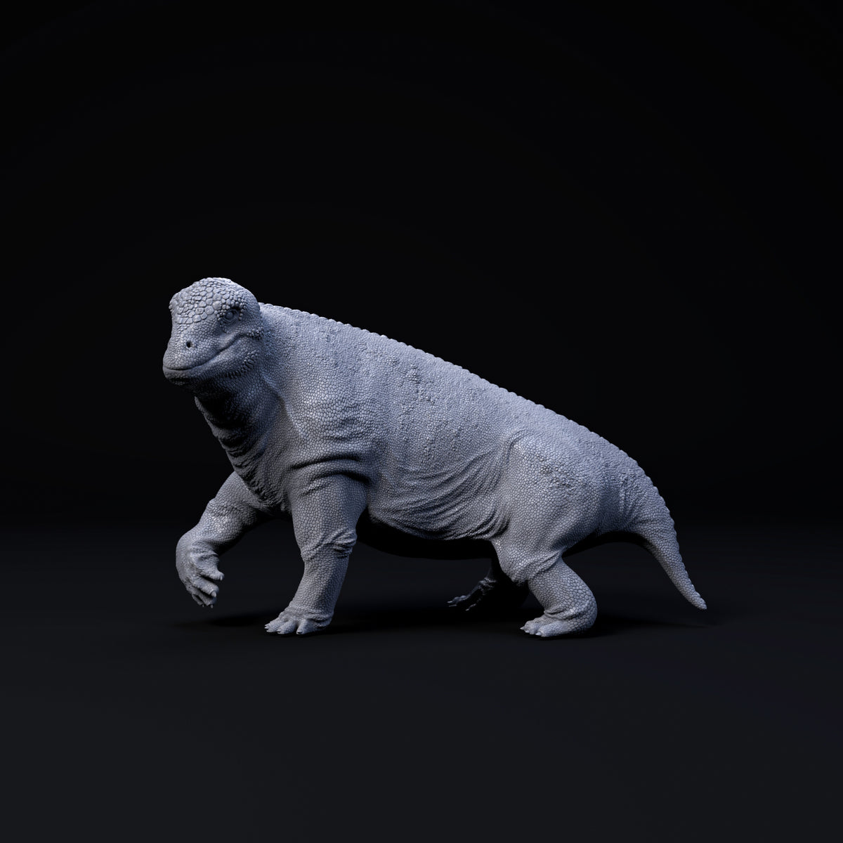 Moschops Walking Dinosaur Resin Model for Dungeons & Dragons | Board RPGs