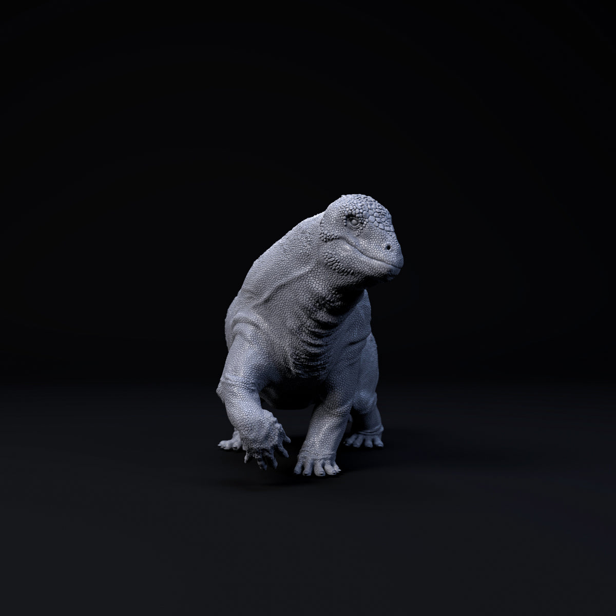 Moschops Walking Dinosaur Resin Model for Dungeons & Dragons | Board RPGs